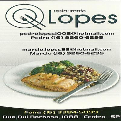 RESTAURANTE LOPES Matão SP